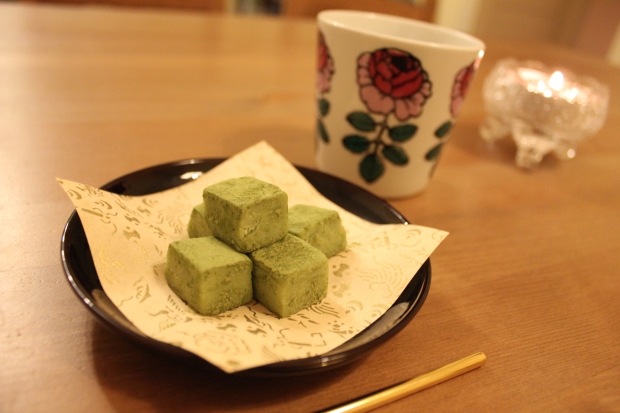 chocolate de té verde